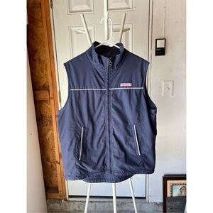 Vineyard Vines Martha's Vineyard Performance Vest Fleece Lined Mens Sz M (A)